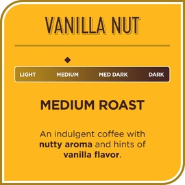 Don Francisco's Vanilla Nut Flavored Medium Roast (100) + Hawaiian Hazelnut Flavored Med. Roast (100), 200 Recyclable Single-Serve Coffee Pods, Compatible with K-Cup Keurig Coffee Maker (Incl. 2.0)