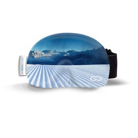 SOGGLE Ski Goggles Protective Cover Made of Microfibre (One Size), Colour: Pictures Cordoroy