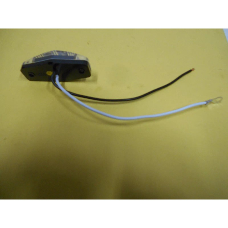 OPTRONICS *CLEAR/AMBER LED TRAILER LIGHT 2 DIODE 1X2.5 CLEARANCE MARKER