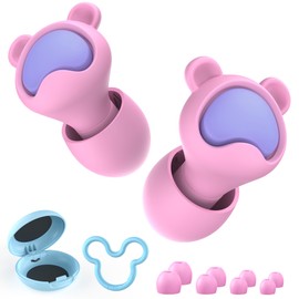 Quietide Children's Earplugs (6-12 Years Old) Live Earplugs, Cute Kids Earplugs, Can be Used in Concerts, Festivals, Airplanes, Cinemas, Home, School, Play, Etc. High Sound Sensitivity, Noise