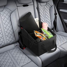 organizador para asiento trasero Organizador De Maletero De Coche Caja De Almacenamiento De Vehículos Bolsas Plegables - Organización Automática...   