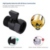 Tenfe Water Flow Control Valve, Brass Shut Off Valve Adjust
