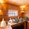 Nicalas Sauna Hat,Natural Wool Sauna Hat for Men and Women,Traditional