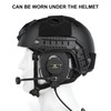 NECARL Bowman III Overhead Tactical Headset with boom Mic, Airsoft