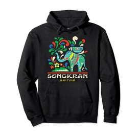 Thailand Songkran Bangkok Phuket Pattaya Gift Souvenir Pullover Hoodie