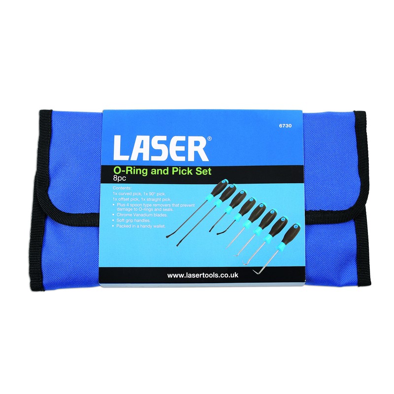 Laser 6730 O-Ring & Pick Set 8pc