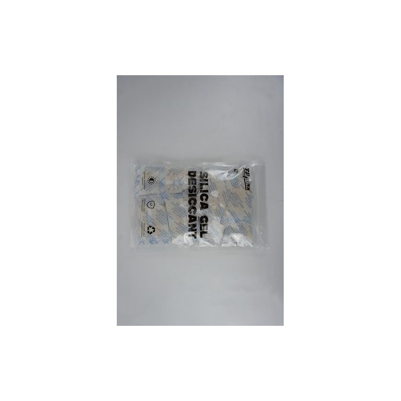 TPmax 50g x 10 Packs Silica Gel Desiccant Sachets, Reusable