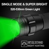 FandyFire Green Light Flashlight, LED Green Hunting Light, 520-530nm Green