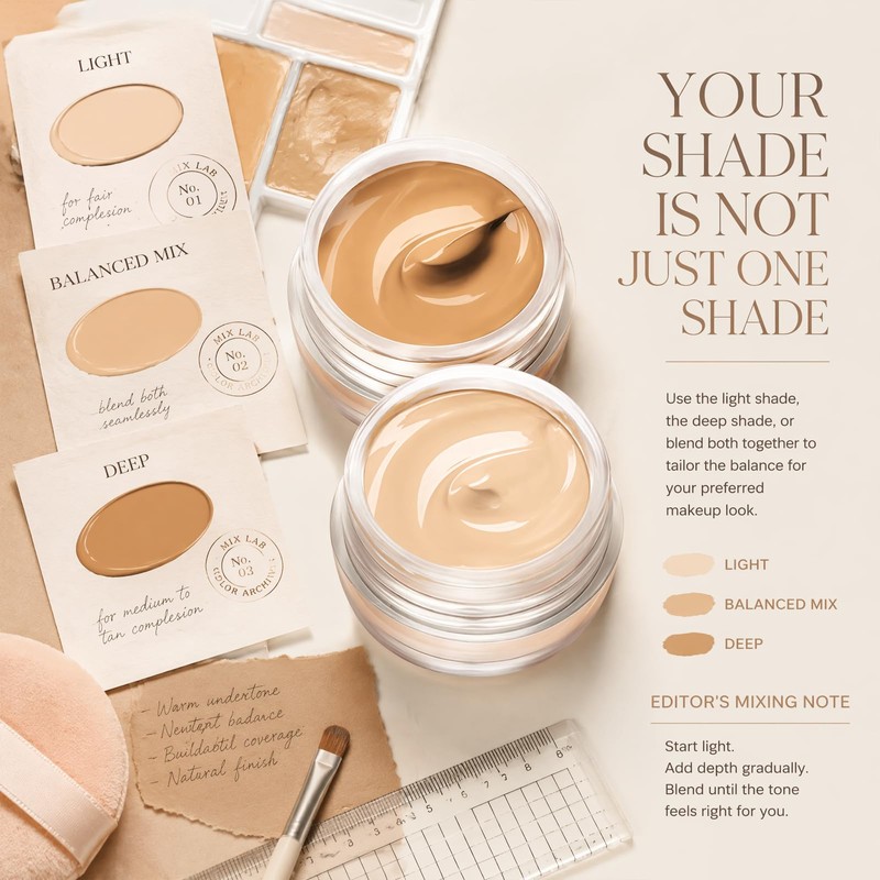 Waterproof Tattoo Cover Up Makeup, Body Concealer for Even Skin