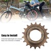 18T Bicycle Freewheel Bike Right Drive Flywheel Adapter for MY1016Z