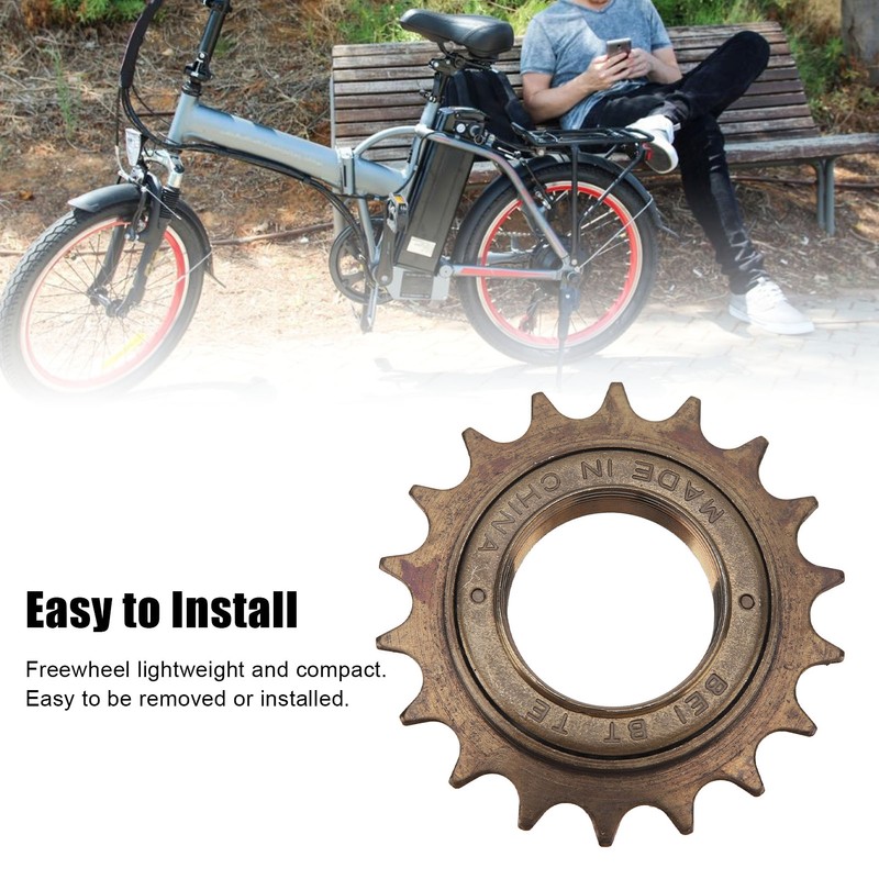 18T Bicycle Freewheel Bike Right Drive Flywheel Adapter for MY1016Z