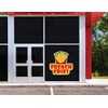 French Fries 12" Concession Decal Sign cart Trailer Stand Sticker