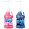 Mix & Match Sno-Cone Syrup with Pumps-Loads Of Flavors! (Two