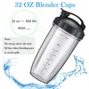 For nutribullet Blender Cups & Blade Replacement Set 32oz Huge