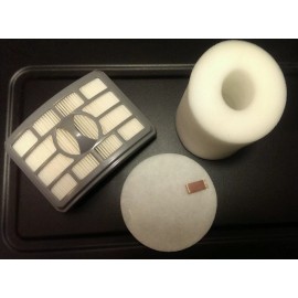 Casa Vacuums HEPA Filter & Foam for Shark Rotator Professional Lift-Away NV500 XFF500 XHF500