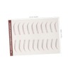 Minkissy Waterproof Eyebrow Stickers Temporary 3d Realistic for Eyebrow Women's