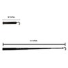 Lazy Cowboy Telescoping Hook Pole 12"-44" - Ideal Reaching Tool