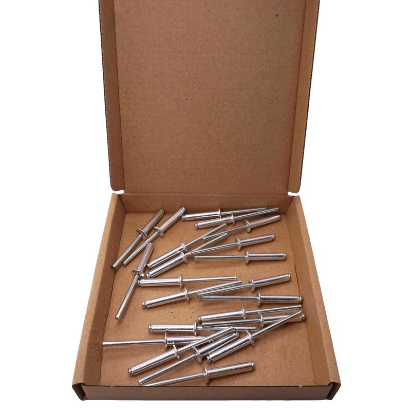 SKIR'CO (Pack of 20) Aluminium Blind Rivets 4.8 x 24