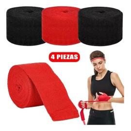 4 Pars Vendaje De Boxeo Para Muay Thai 3m Vendas De Box
