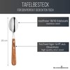 Schwertkrone Soup Spoon Olive Wood Spoon Olive Wood 18/10 Stainless
