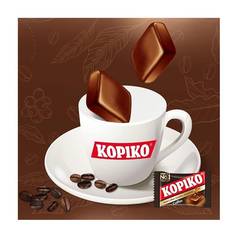 Kopiko Coffee Candy (800 gr) – Pocket Coffee Candies Made
