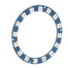2Pcs RGB LED Ring 16 Bit Intelligent Full Color Highlight