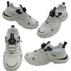 linaetbyfe Elastic No Tie Shoelaces, Rotating Automatic Buckle Shoes Laces,