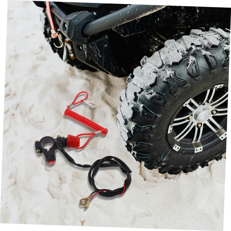 ABOOFAN 1Set Emergency Kill Switch Lanyard for Dirt Bikes Durable