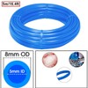 HUAZIZ 5 m PU Pneumatic Hose, Blue Pneumatic Polyurethane Pneumatic