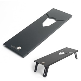 NEOROSS IGT Top Board, Heat Insulation Table, SOTO ST-350 Compatible, IGT Standard, 0.5 Unit Specifications, Half Unit, IGT Top Plate, Stainless Steel, Storage Bag Included [Black]