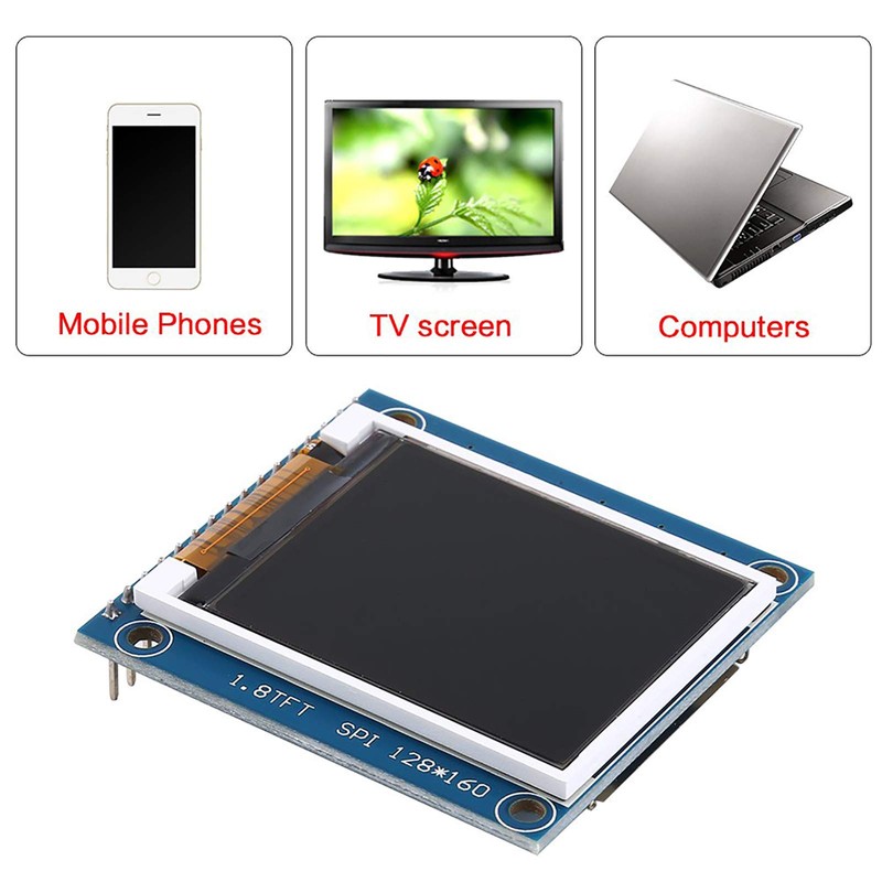 LCD Display Module, 1.8inch TFT Display Module LCD Touch-Screen Module