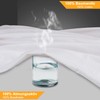 Molton Mattress Protector, 90 x 200 cm, Made from 100%