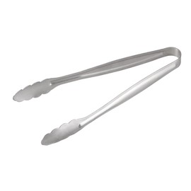 Cabilock Mini Serving Tongs for Food 15 cm Stainless Steel Bread Clip Versatile Use for Kitchen Bar