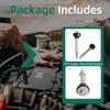 Riyhch 10 PCS Intake Manifold Bolts with Grommet Seals Fits