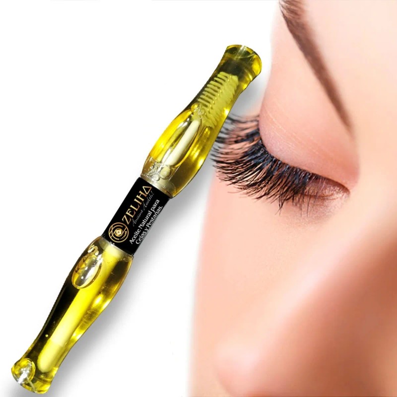 Aceite Crecimiento De Pestañas Y Cejas (8 Aceites Naturales)