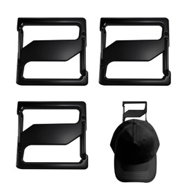 siawadeky Cap, Carabiner, S-Shaped Clip, Set of 4, Prevents Hats, Loss-Prevention, Seat Cap, Cap Clip, Hat Holder, Bag, Hat, Golf, Gloves, Accessories, Mountain Climbing, Camping, Outdoor Equipment