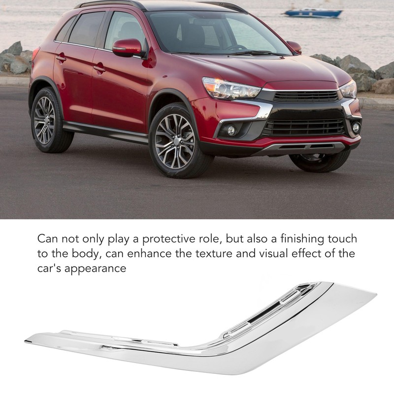 Front Bumper Lower Trim Protective Stylish Rugged Front Bumper Chrome