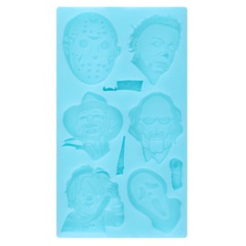Halloween Silicone Molds Horror Cartoon Character Fondant Mold