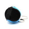 VmG-Store Motorcycle Helmet Retro Keyring with Functional Clasp XL, lightblue
