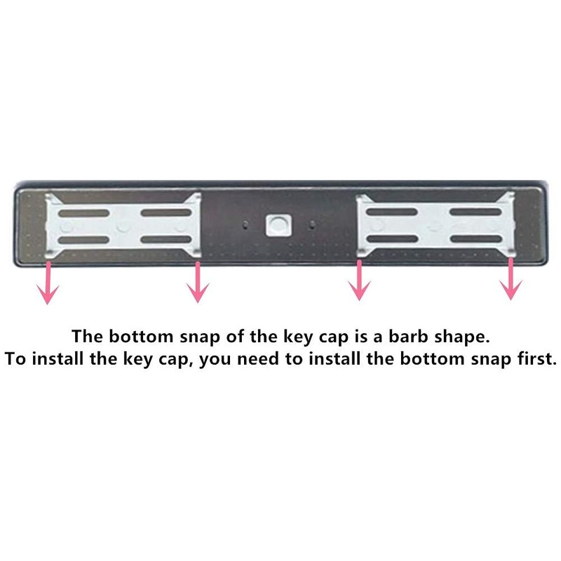 Replacement Spacebar Key Cap and Hinge and Base Gasket for