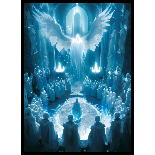 MTG (Azorius White-Blue Council) - 100ct Matte TCG Card Art
