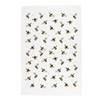 Purely Home Scattered Bees Tea Towels Set - Bumblebees &
