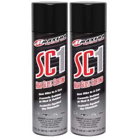 Maxima SC1 High Gloss Clear Coat 24oz Pack of 2 for Powersports ATV MC Cleaning