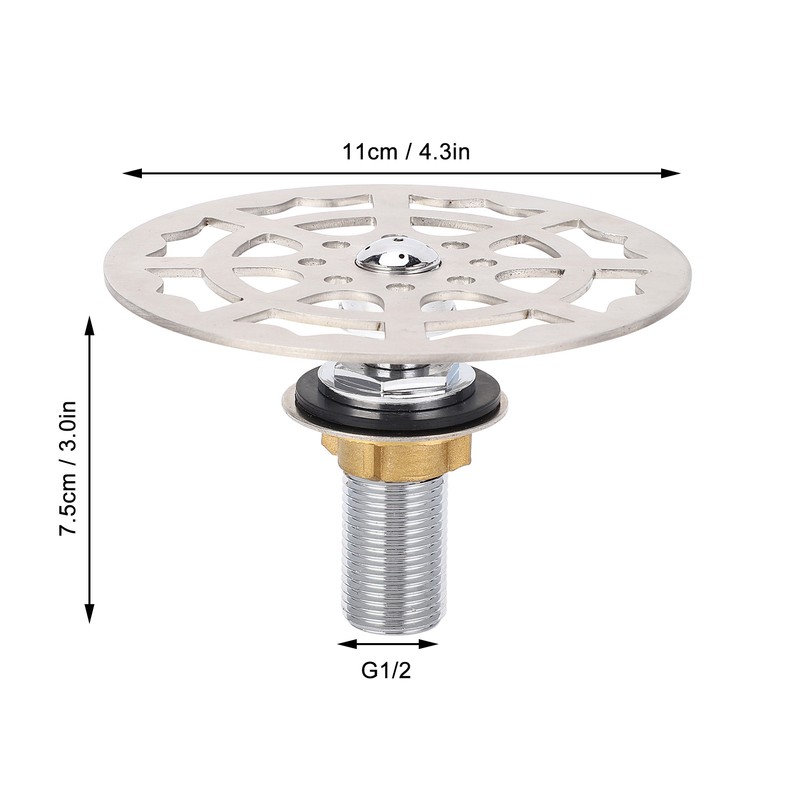 Bar Glass Rinser Faucet Head Stainless Steel Automatic Cup Washer