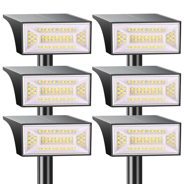 Solar Spot Lights Outdoor, 56 LED Landscape Spotlights Cool &
