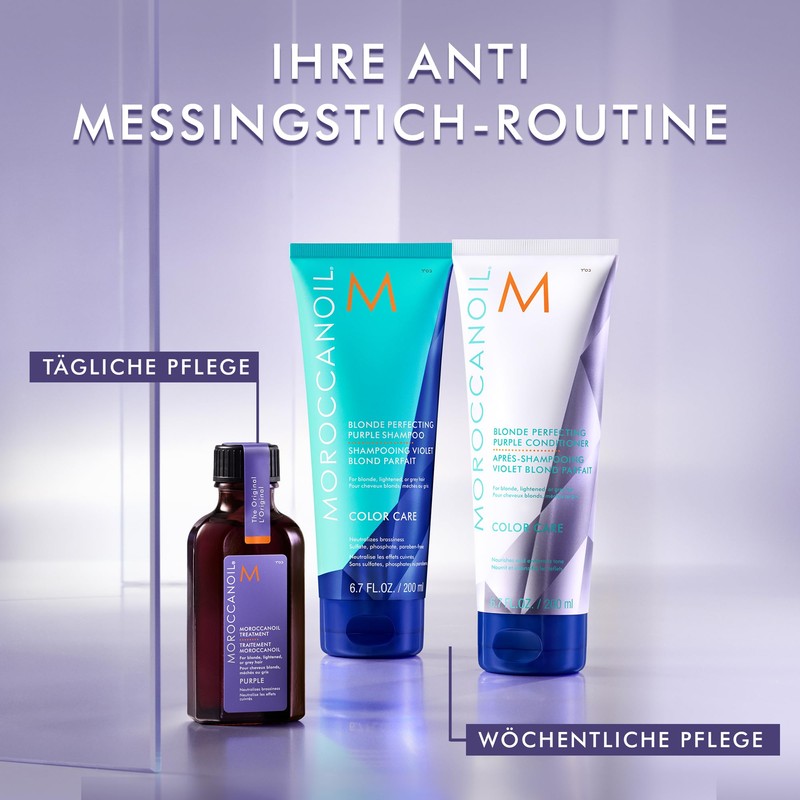 Moroccanoil Lila Behandlung Haaröl für blondes Haar, 25 ml