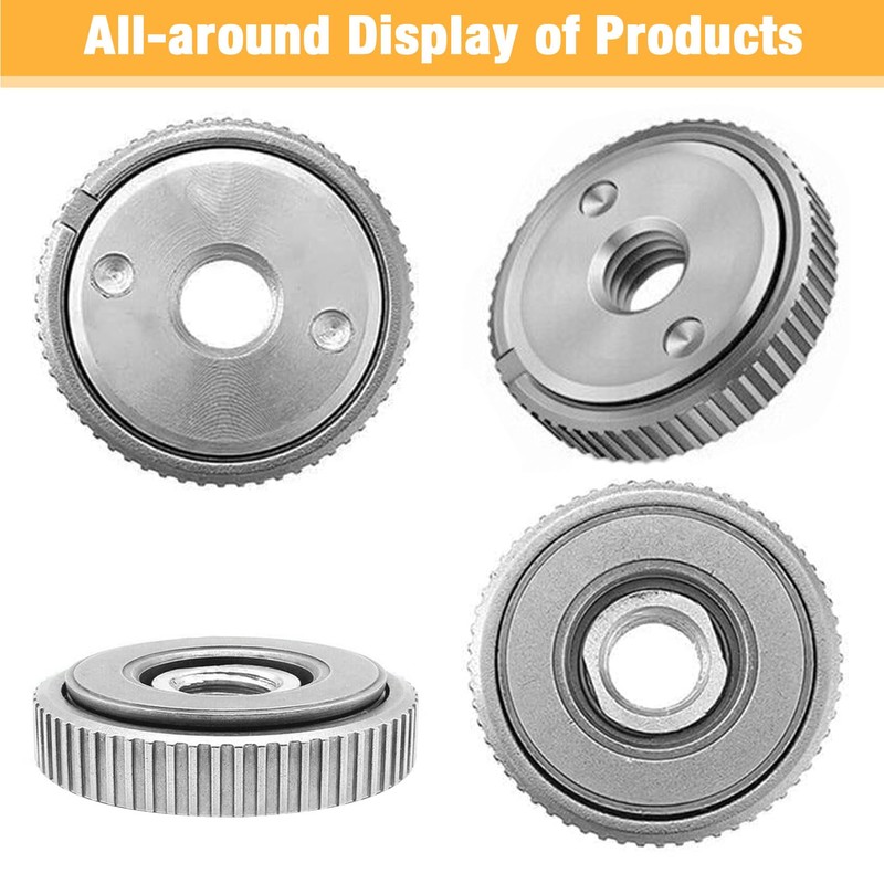 Idota Pack of 2 Quick Release Nuts for Angle Grinder