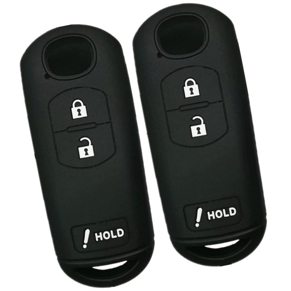 Smart Key Fob Cover Case Protector sin llave para Mazda