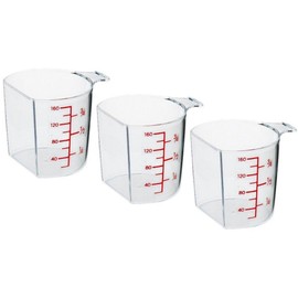 Inomata Chemical Rice Measuring Cup Rice Cup Set of 3