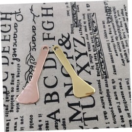 Healvian 3pcs Eye Cream Spoon Mini Cosmetic Spoon Eye Massager Tool Makeup Spoon Face Applicator Brush Cosmetic Spatula Puffiness Eye Tools Eye Massage Spatula Facial Cream Brush Eye Creams